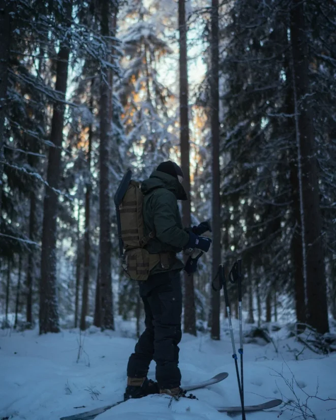 Ledvinka Askare Hip Pack - Černá