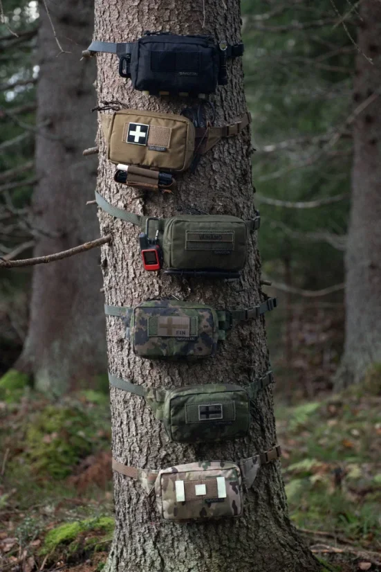 Ledvinka Kukkaro Hip Pack - Zelená