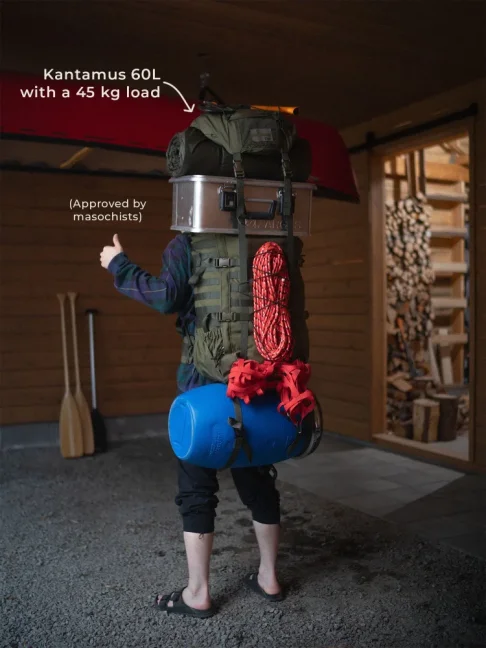 Batoh Kantamus 60 L - Černý