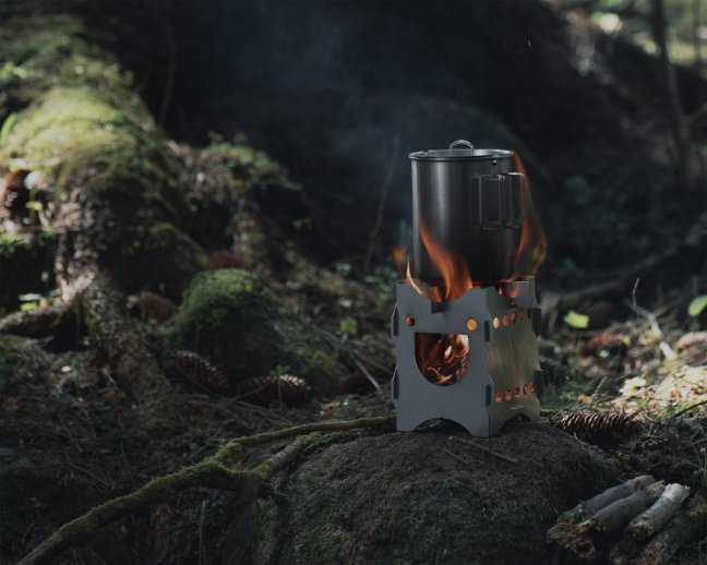 Happy Stove - vařič dřívkáč