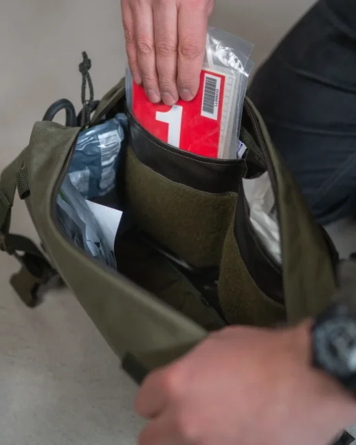 Ledvinka Askare Hip Pack - Hnědá