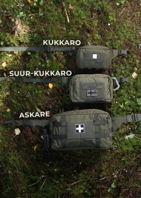 Ledvinka Kukkaro Hip Pack - Hnědá