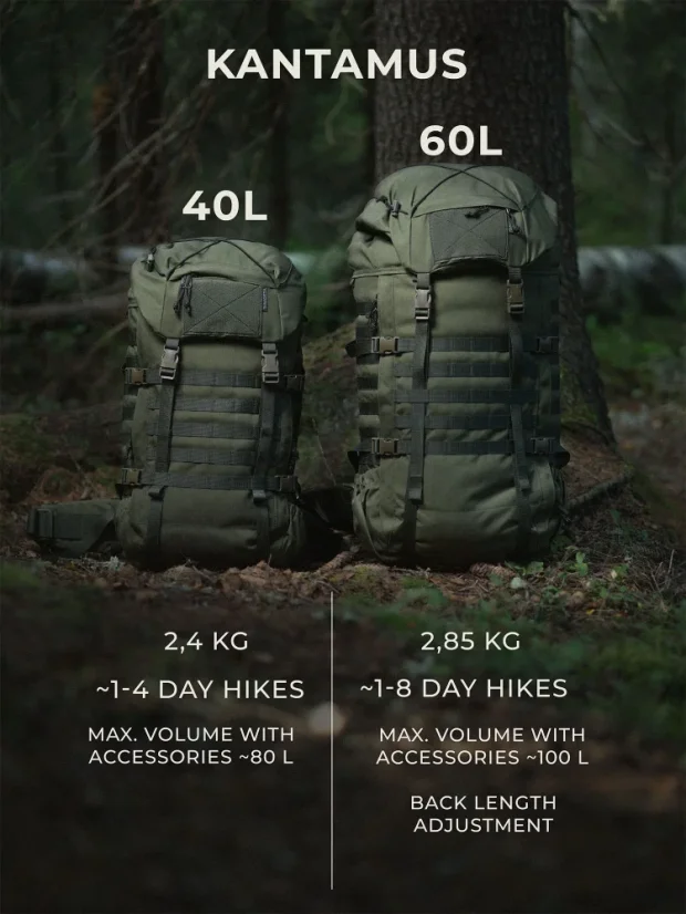 Batoh Kantamus 60 L - Multicam