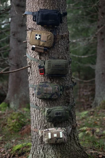 Ledvinka Kukkaro Hip Pack - Hnědá