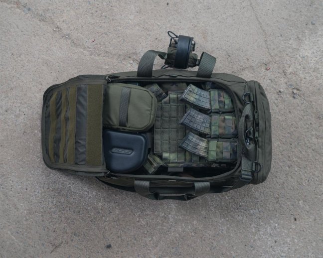 Savotta taška Keikka duffel bags 50L - Barva: Olivová